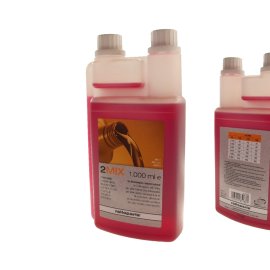 2-Takt-Mix Mischöl Ratioparts Öl 1L Dosierflasche Motorsäge Kettensäge 1 Liter